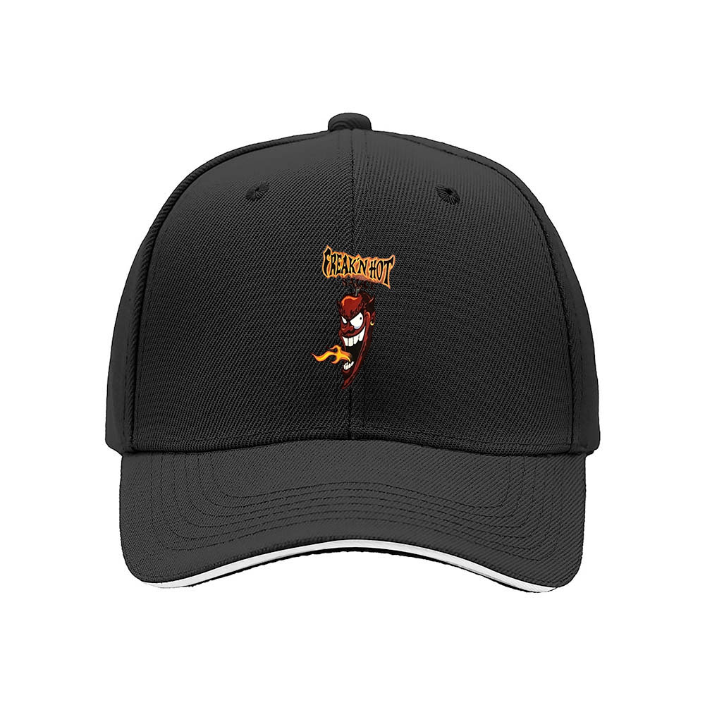 Creakin Hot Logo Men's Baseball Cap Gift for Spicy Food Lovers - Image 3