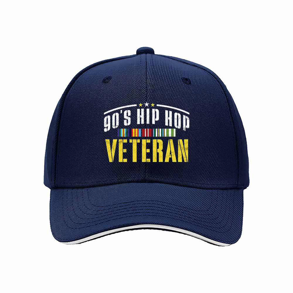 90s Hip Hop Veteran Men's Baseball Cap Gift for Fans - Image 2