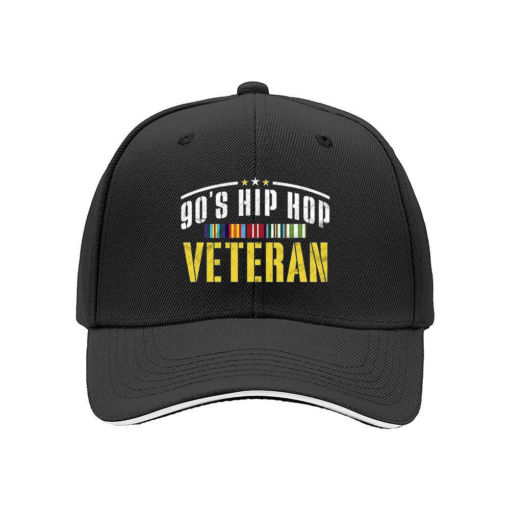 90s Hip Hop Veteran Men's Baseball Cap Gift for Fans - Image 3