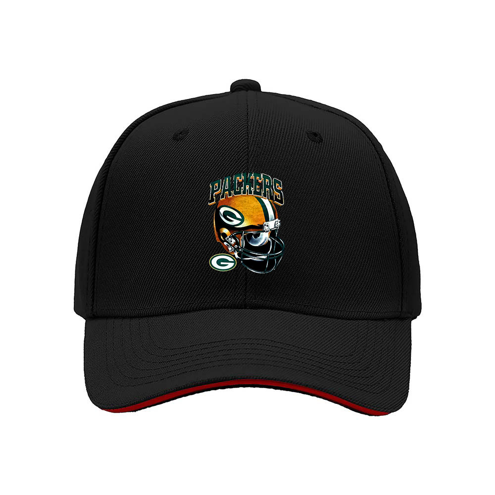 Green Bay Packers Football Helmet Men's Baseball Cap Gift for Fans