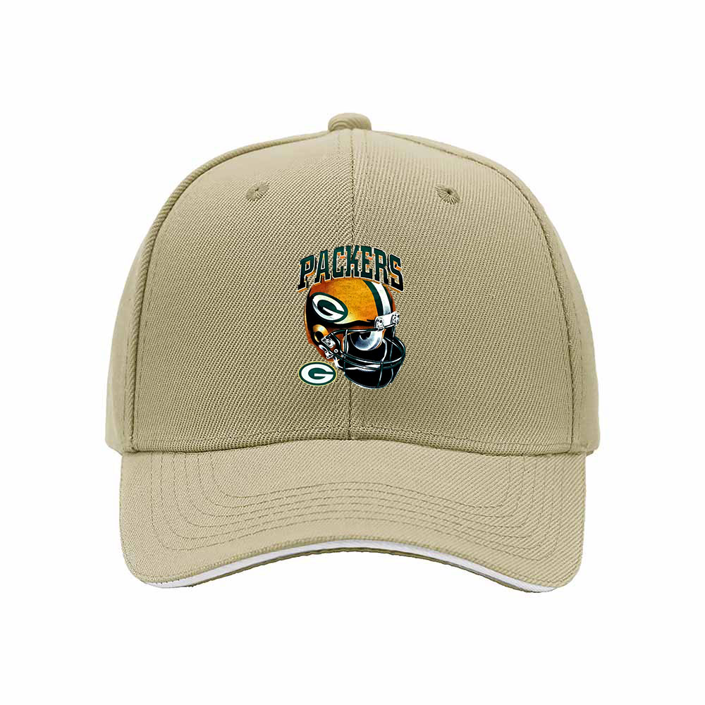 Green Bay Packers Football Helmet Men's Baseball Cap Gift for Fans - Image 4