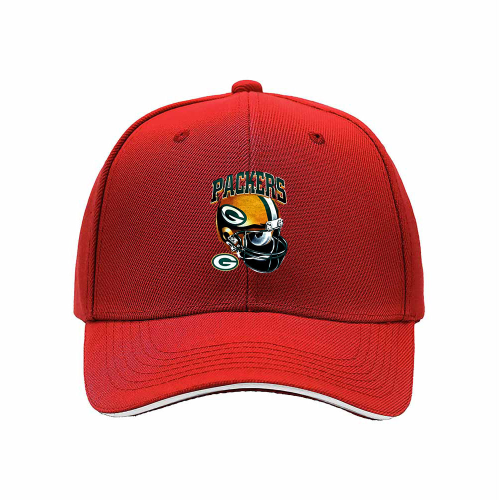 Green Bay Packers Football Helmet Men's Baseball Cap Gift for Fans - Image 6