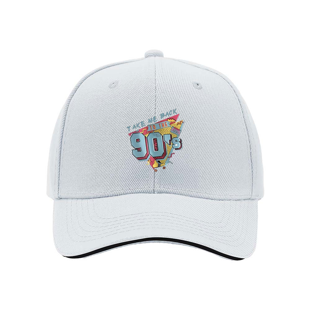 Take Me Back to the 90s Men's Baseball Cap Retro Gift Hat - Image 5