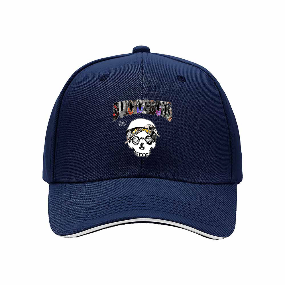 Black Skull Pirate Print Baseball Cap for Men Women Casual Gift Wear - Image 2