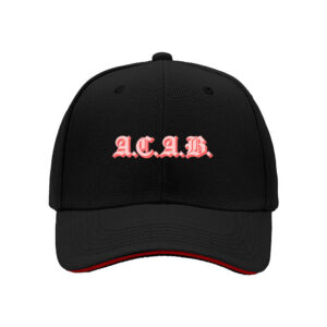 ACAB Embroidered Baseball Cap Men Women Streetwear Gift Hat