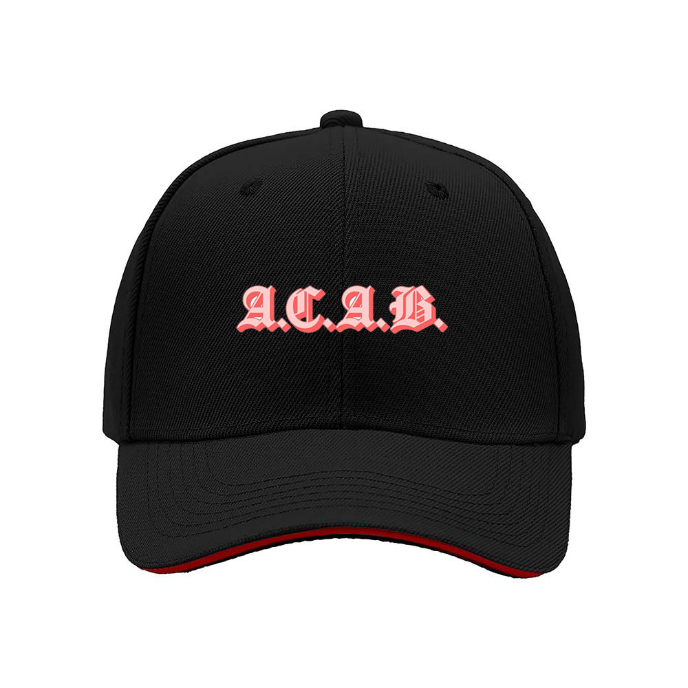 ACAB Embroidered Baseball Cap Men Women Streetwear Gift Hat