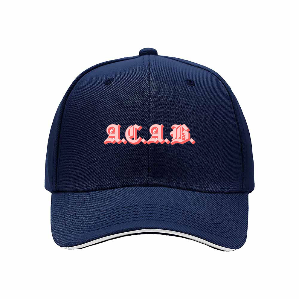 ACAB Embroidered Baseball Cap Men Women Streetwear Gift Hat - Image 2