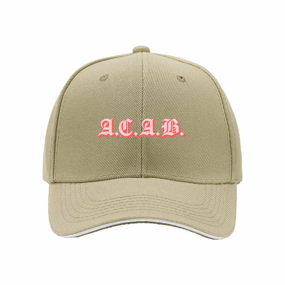 ACAB Embroidered Baseball Cap Men Women Streetwear Gift Hat - Image 4
