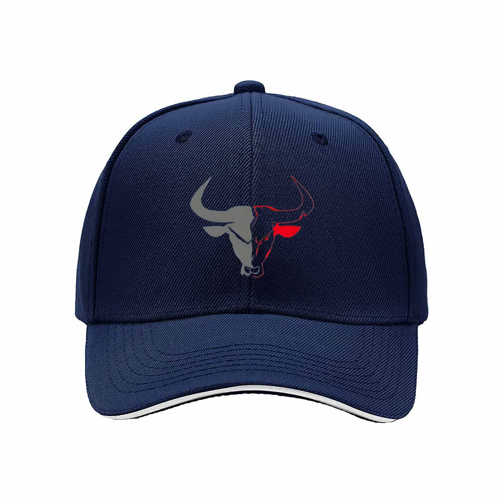 Chicago Bulls Logo Men's Baseball Cap Black Red Sport Gift Hat - Image 2