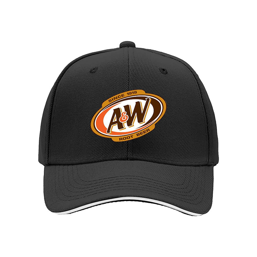A&W Root Beer Logo Baseball Cap Men's Women's Hat Gift - Image 3