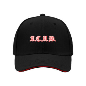 ACAB Embroidered Baseball Cap Men's Women's Streetwear Hat Gift