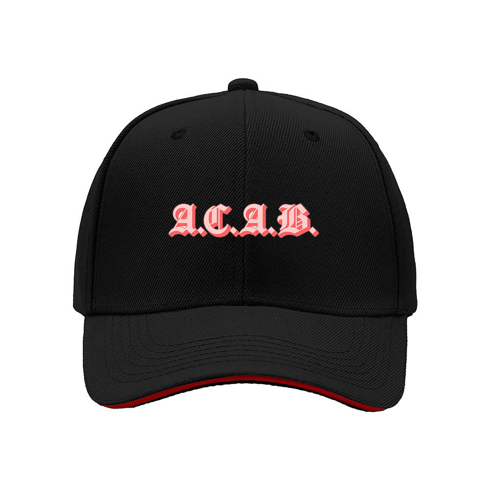 ACAB Embroidered Baseball Cap Men's Women's Streetwear Hat Gift