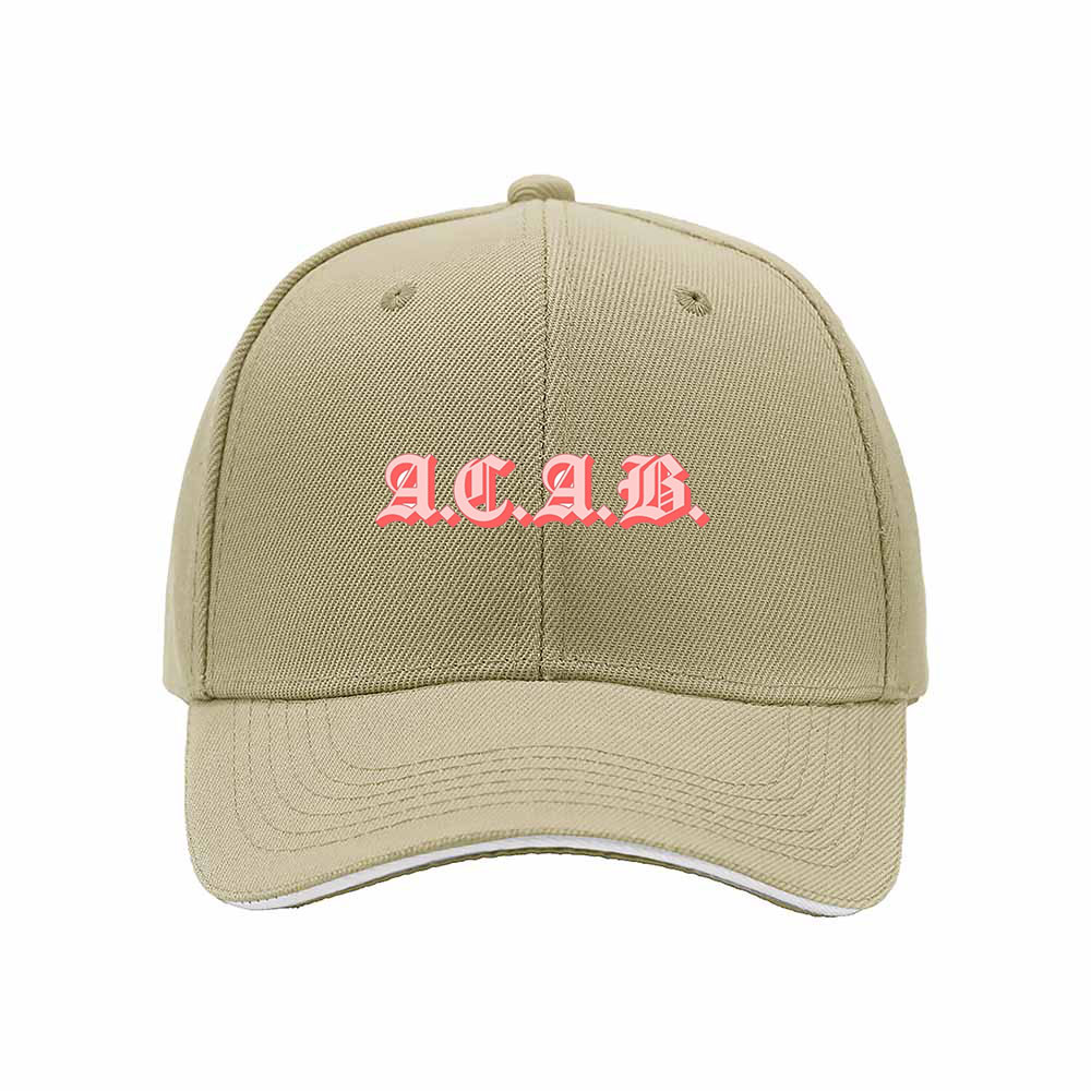 ACAB Embroidered Baseball Cap Men's Women's Streetwear Hat Gift - Image 4