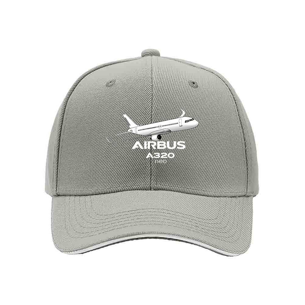 Airbus A320neo Plane Men's Baseball Cap Gift Aviation Hat - Image 7