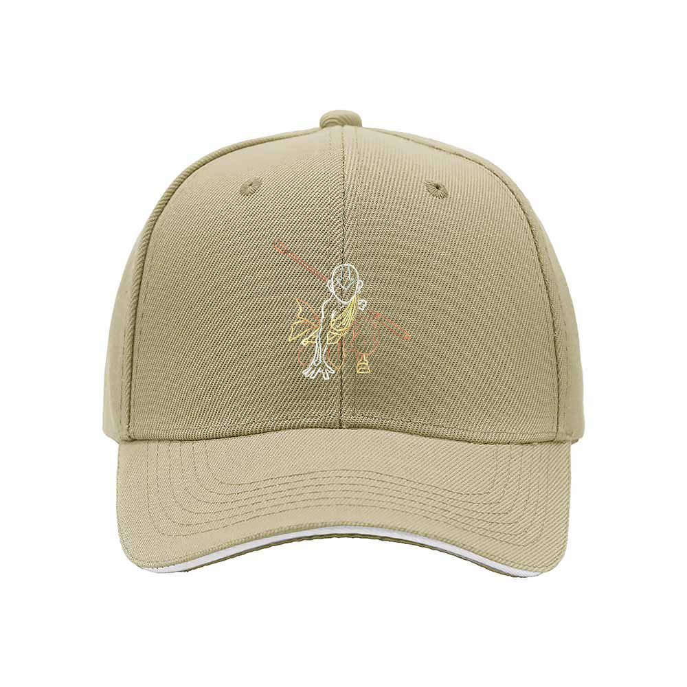 Black Baseball Cap with Anime Character Embroidery for Men and Women Gift - Image 4