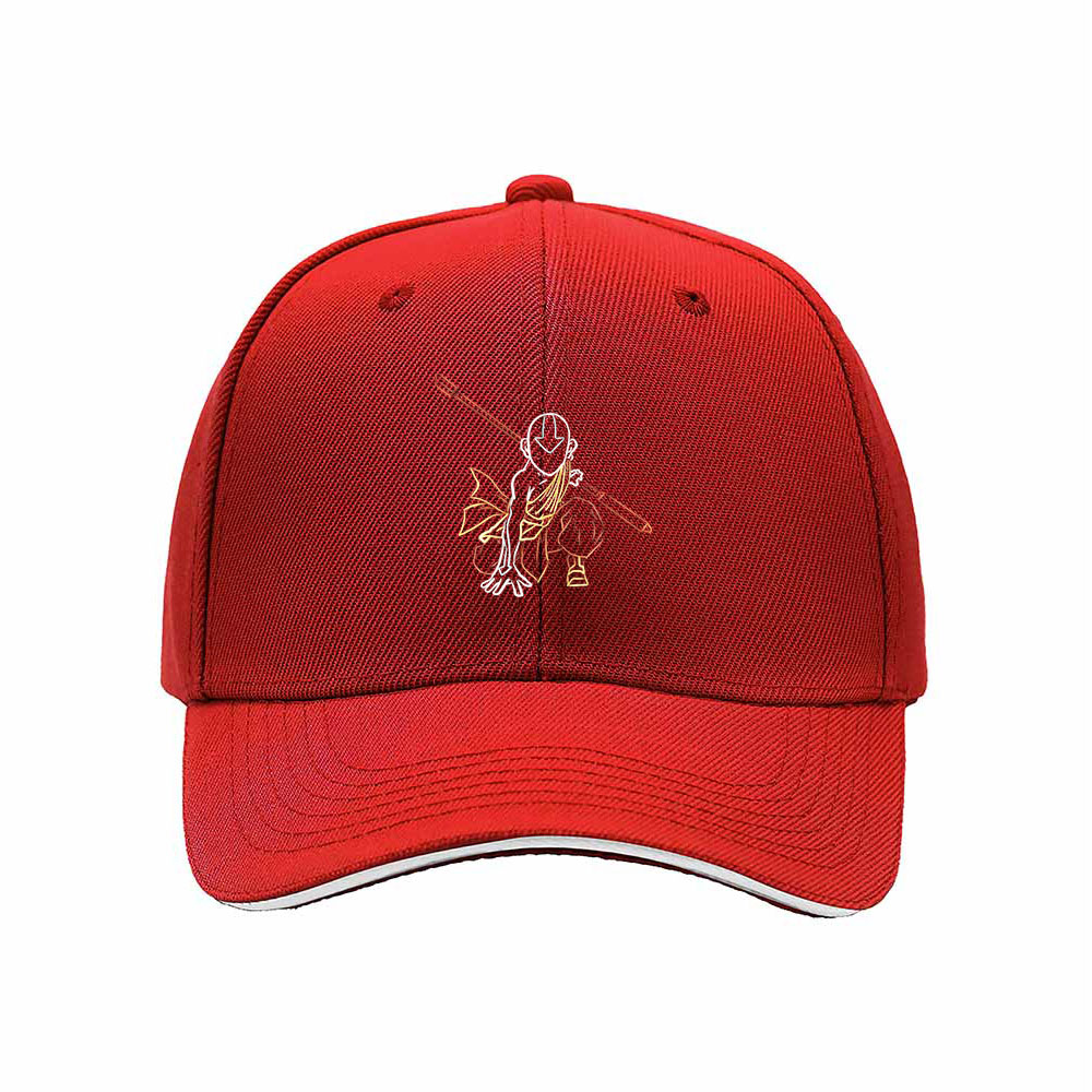 Black Baseball Cap with Anime Character Embroidery for Men and Women Gift - Image 6