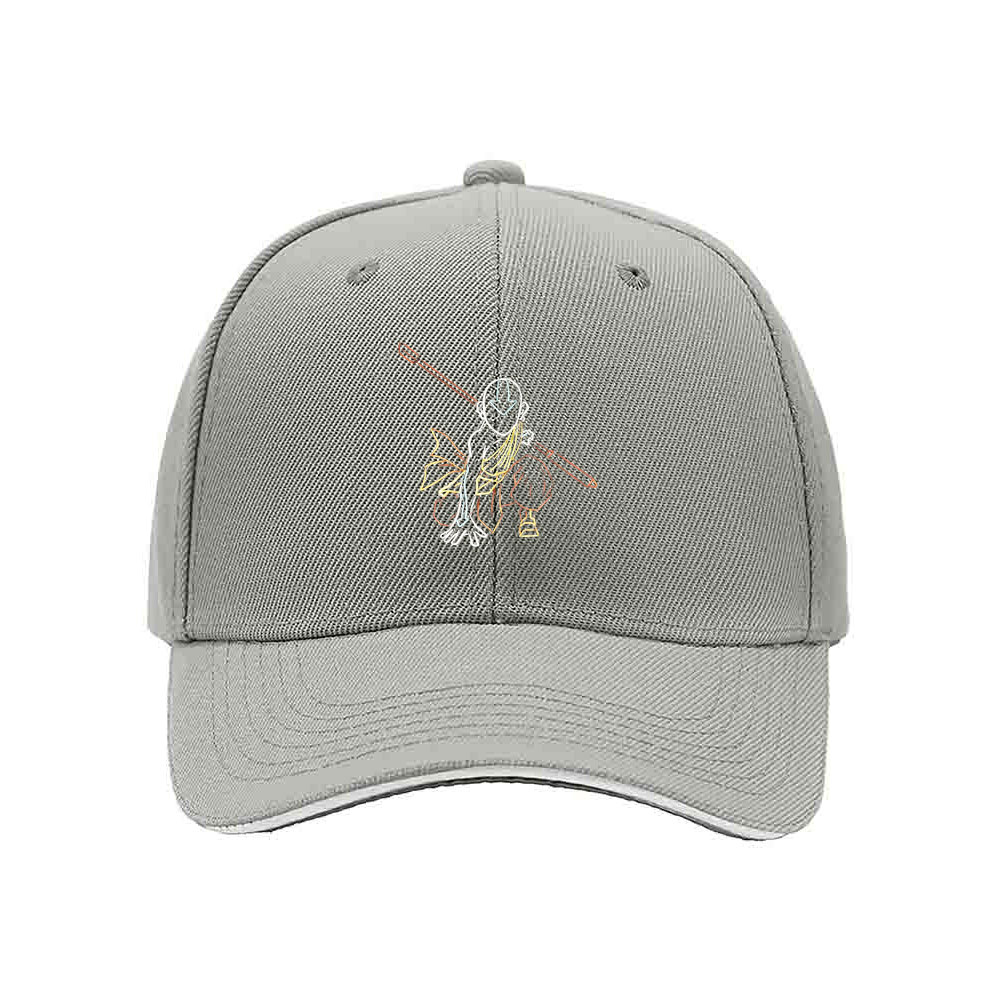 Black Baseball Cap with Anime Character Embroidery for Men and Women Gift - Image 7