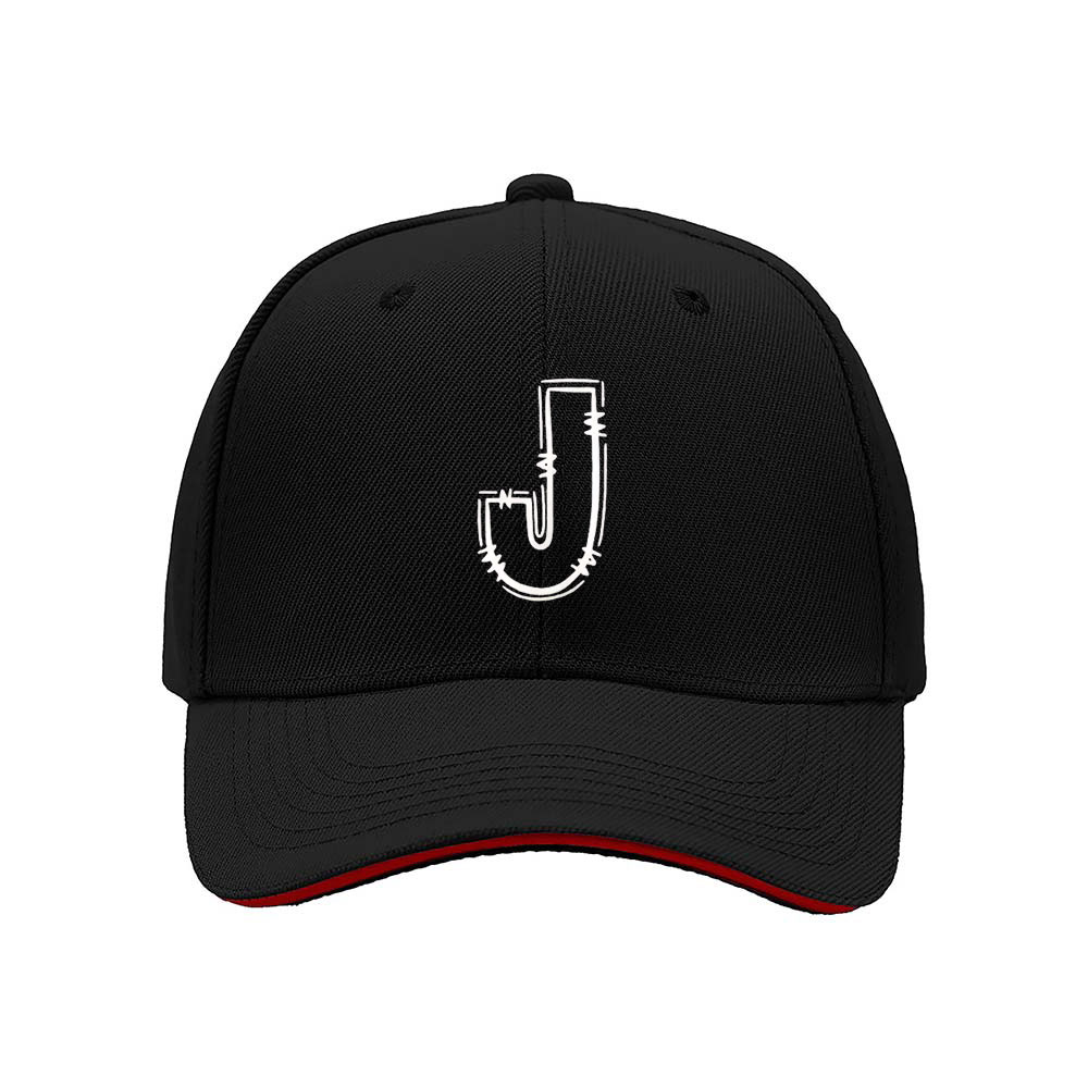 J Logo Baseball Cap Men's Women's Fashion Gift Hat