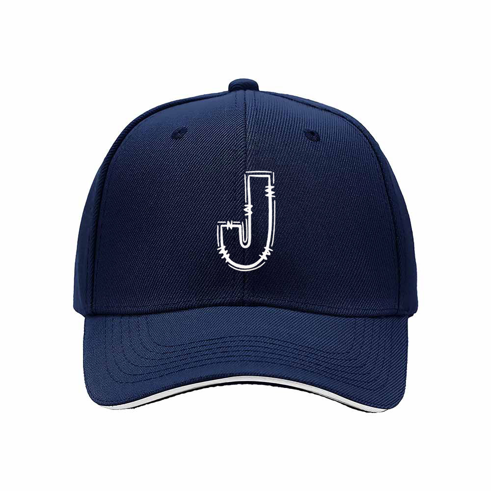 J Logo Baseball Cap Men's Women's Fashion Gift Hat - Image 2