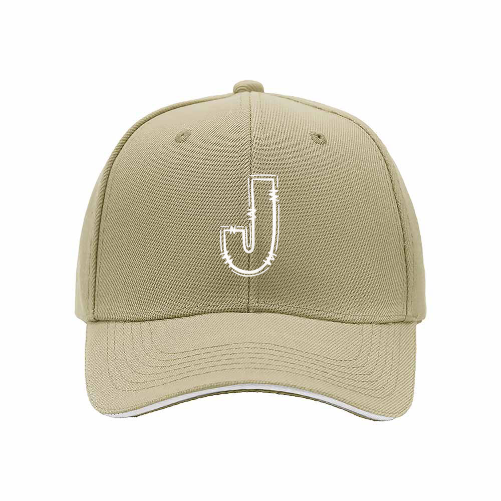 J Logo Baseball Cap Men's Women's Fashion Gift Hat - Image 4