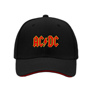 ACDC Logo Men's Baseball Cap Rock Music Gift Hat