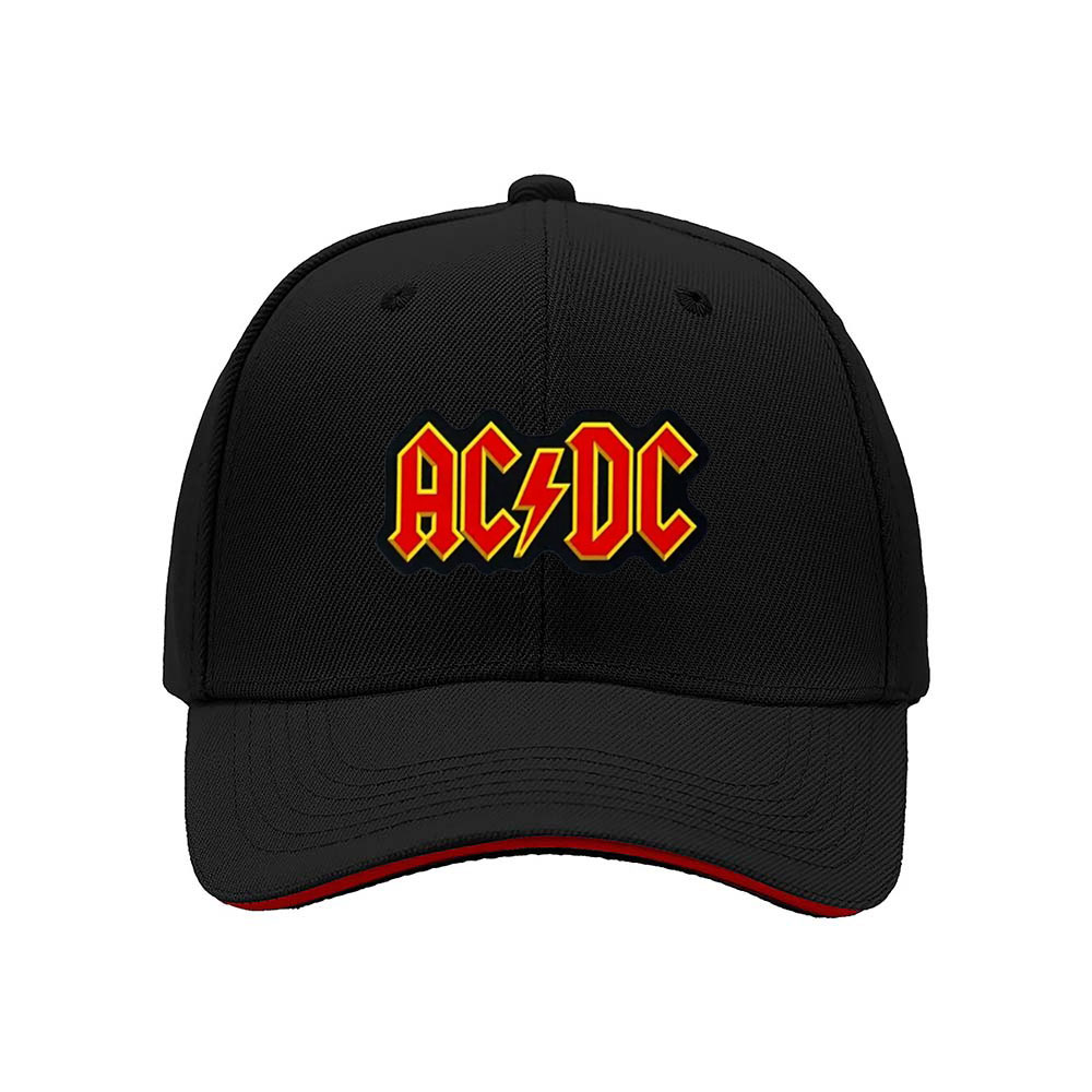 ACDC Logo Men's Baseball Cap Rock Music Gift Hat