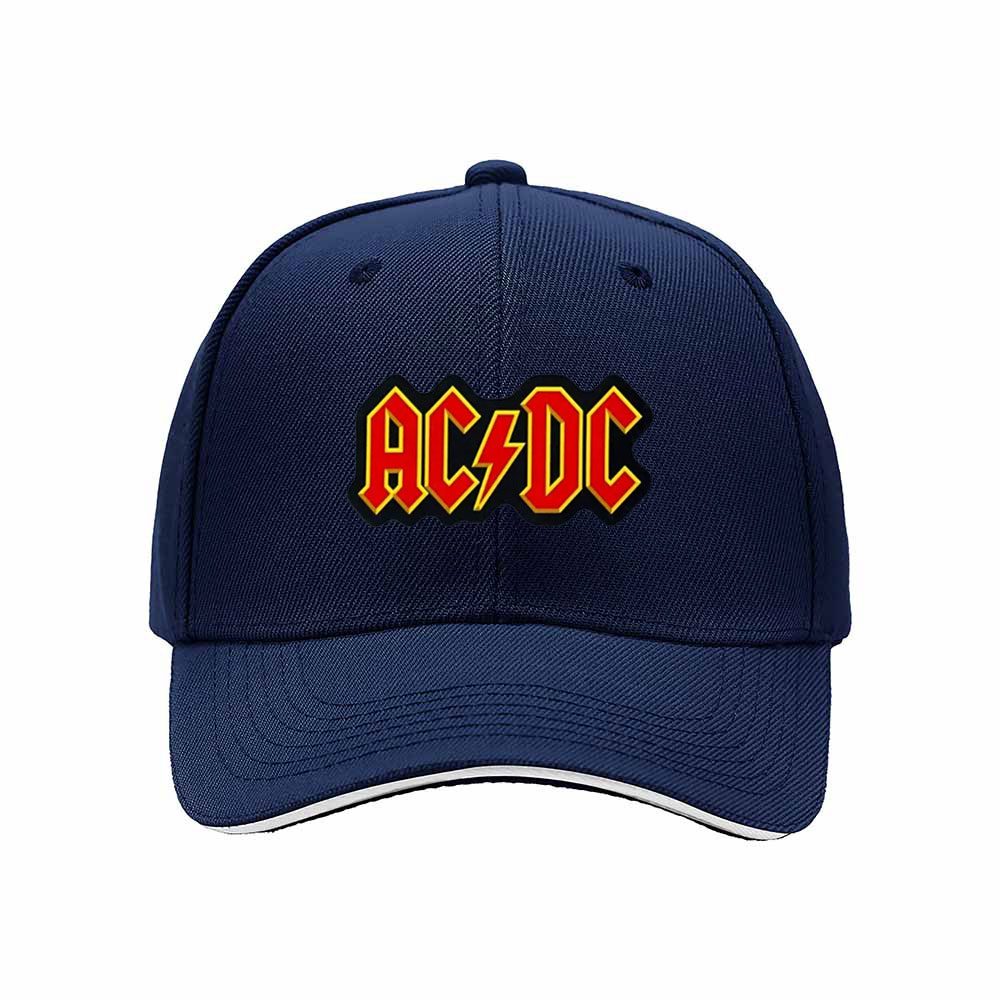 ACDC Logo Men's Baseball Cap Rock Music Gift Hat - Image 2