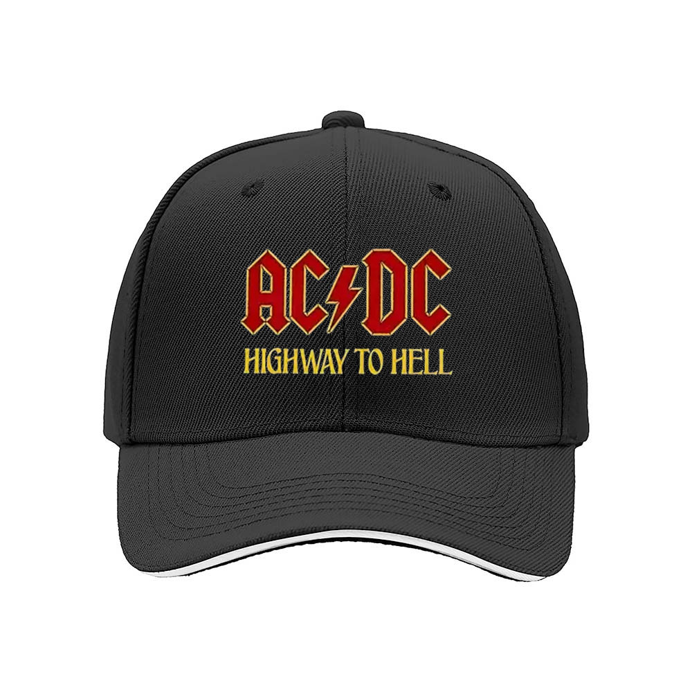 AC DC Highway to Hell Men's Baseball Cap Rock Music Gift - Image 3