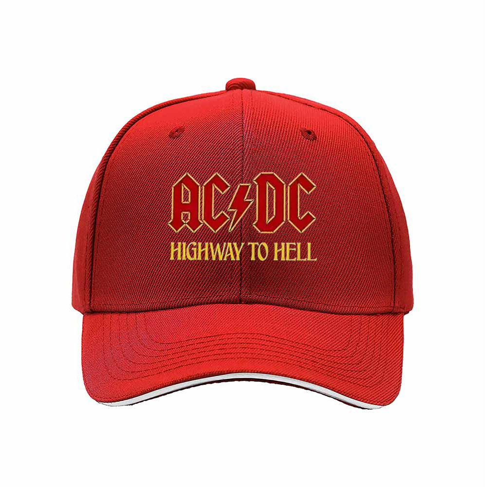 AC DC Highway to Hell Men's Baseball Cap Rock Music Gift - Image 6