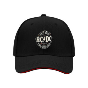 ACDC Dirty Deeds Men's Baseball Cap Rock Music Gift Hat