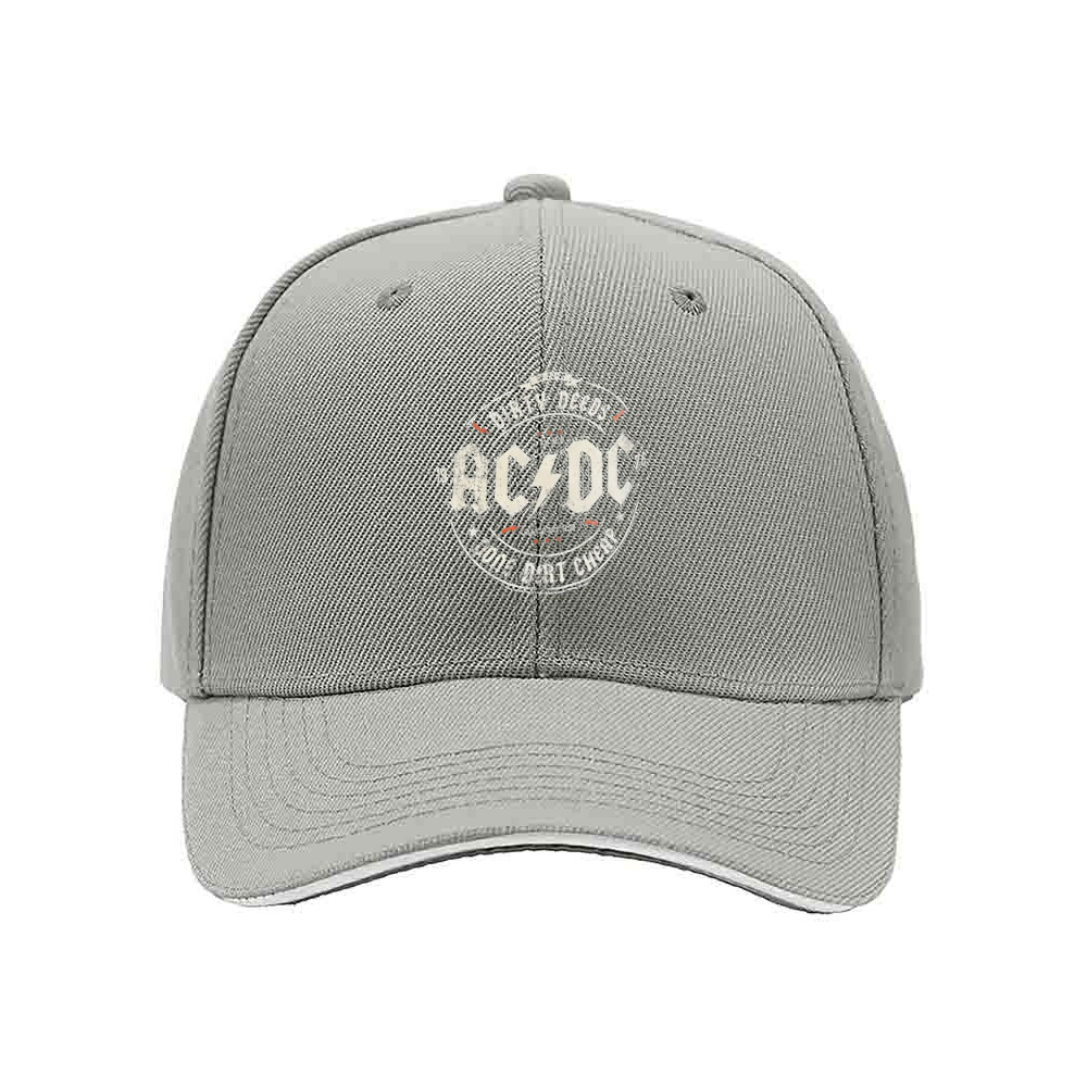 ACDC Dirty Deeds Men's Baseball Cap Rock Music Gift Hat - Image 7