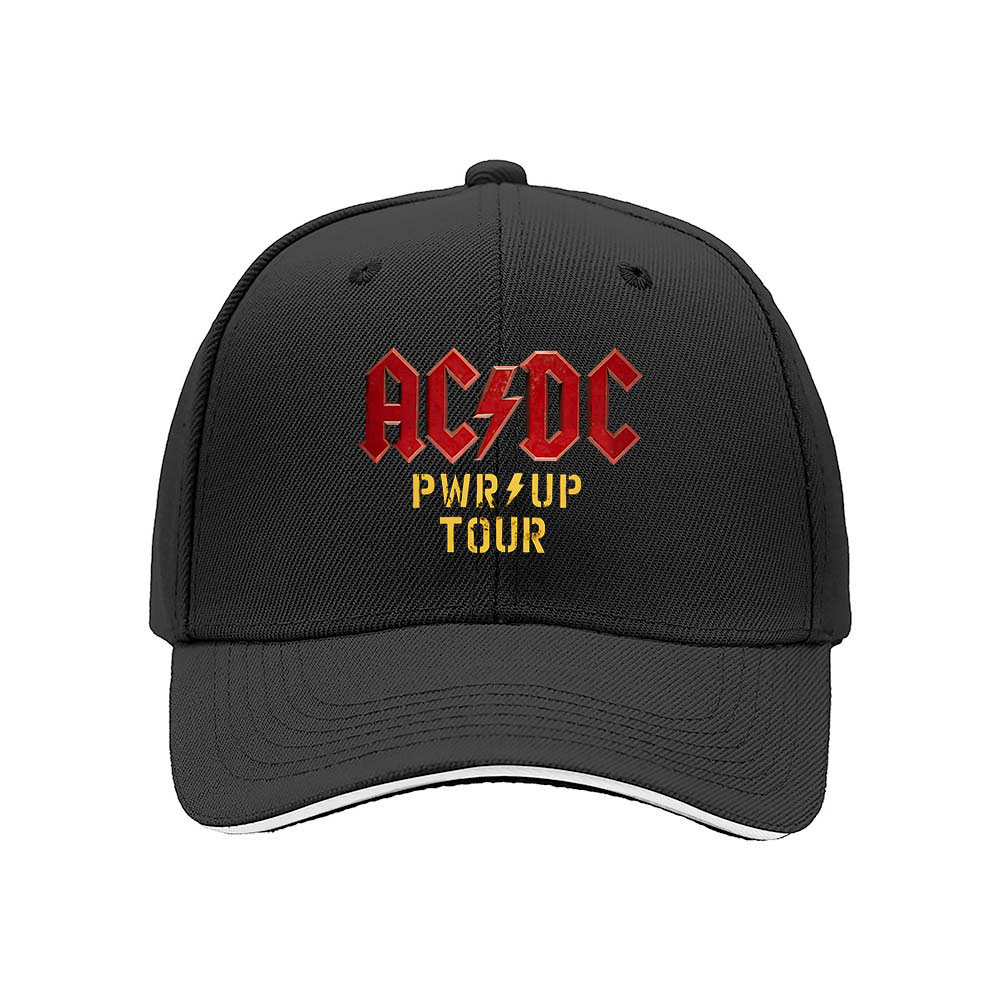 ACDC PWR UP TOUR Baseball Cap Men Women Rock Music Gift Hat - Image 3