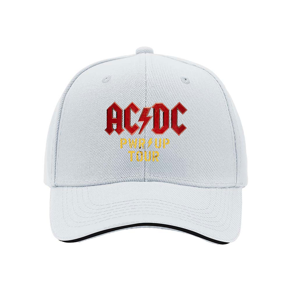 ACDC PWR UP TOUR Baseball Cap Men Women Rock Music Gift Hat - Image 5