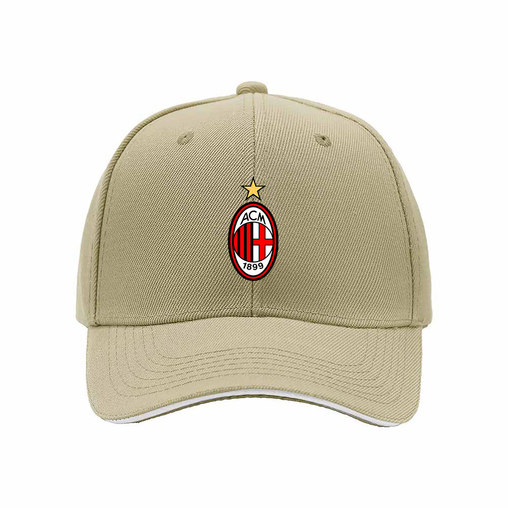 AC Milan Logo Baseball Cap Men's Women's Fan Gift Hat - Image 4