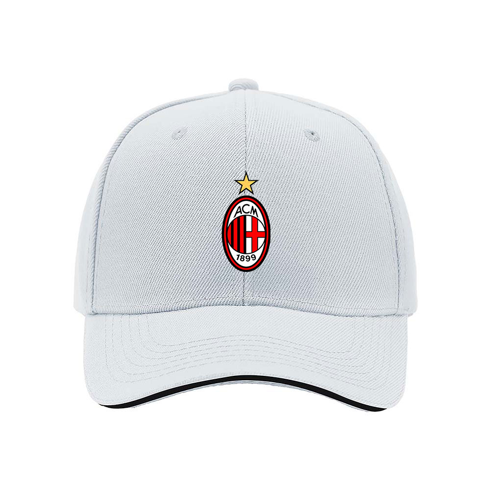 AC Milan Logo Baseball Cap Men's Women's Fan Gift Hat - Image 5
