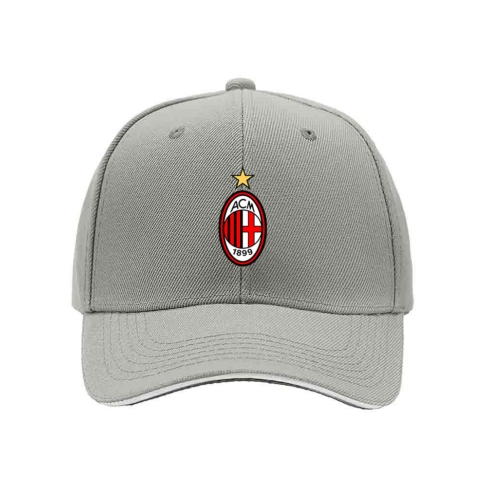 AC Milan Logo Baseball Cap Men's Women's Fan Gift Hat - Image 7