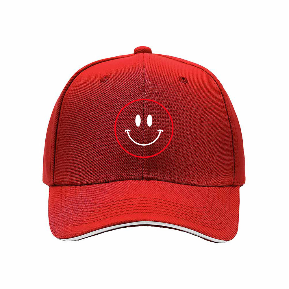 Black Smile Face Baseball Cap Men Women Gift Hat Fun Emoji Style - Image 6