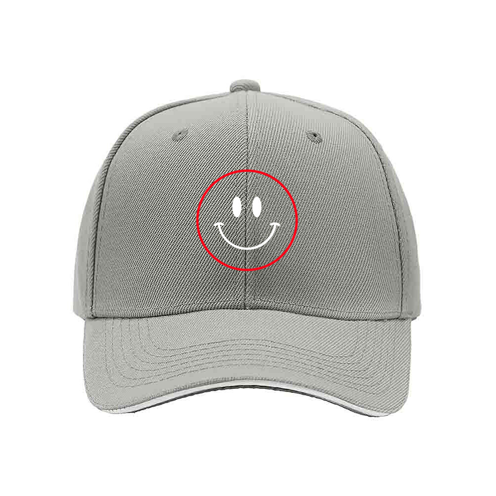 Black Smile Face Baseball Cap Men Women Gift Hat Fun Emoji Style - Image 7