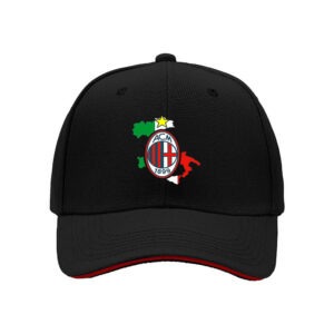 AC Milan Logo Baseball Cap Men Women Gift Fan Hat