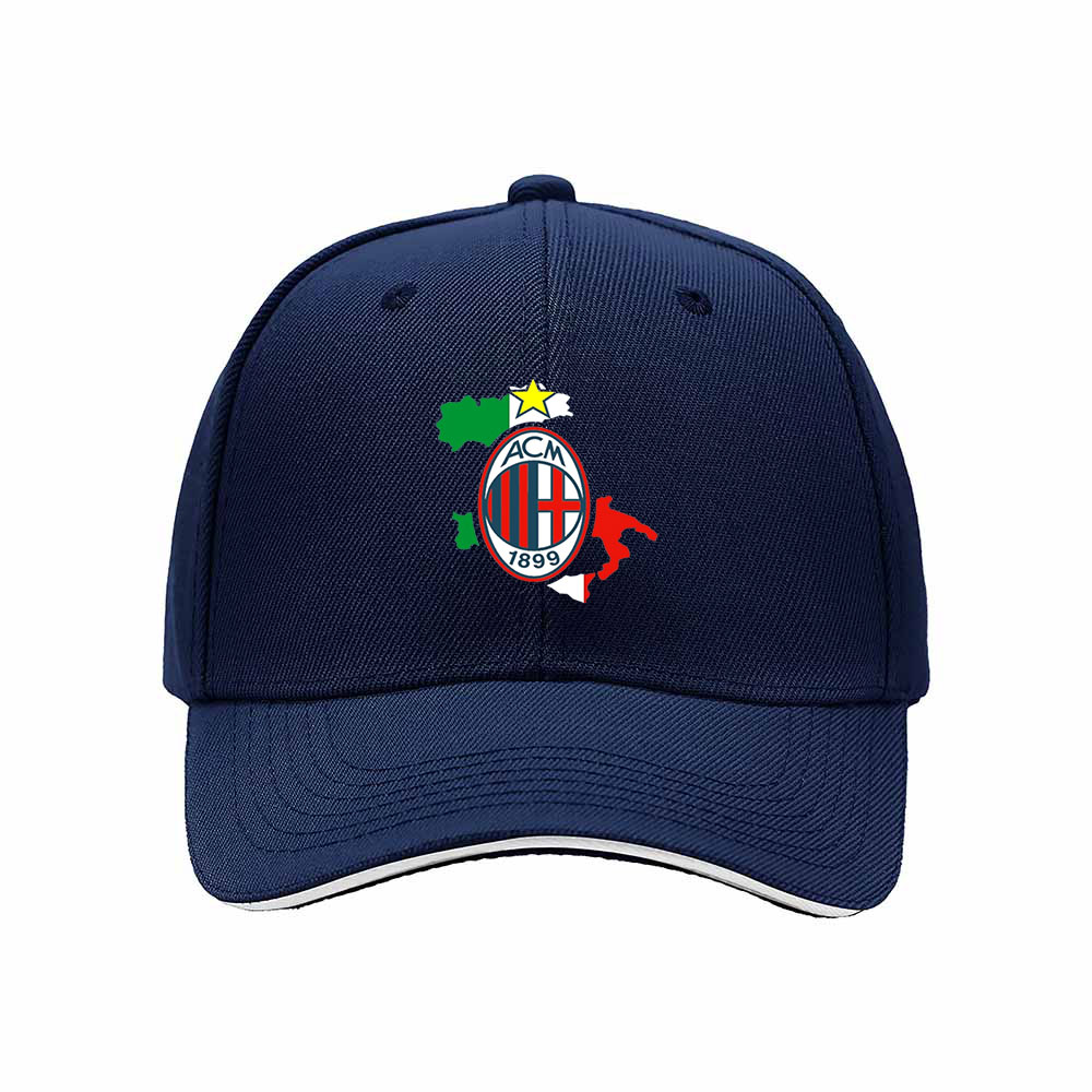 AC Milan Logo Baseball Cap Men Women Gift Fan Hat - Image 2