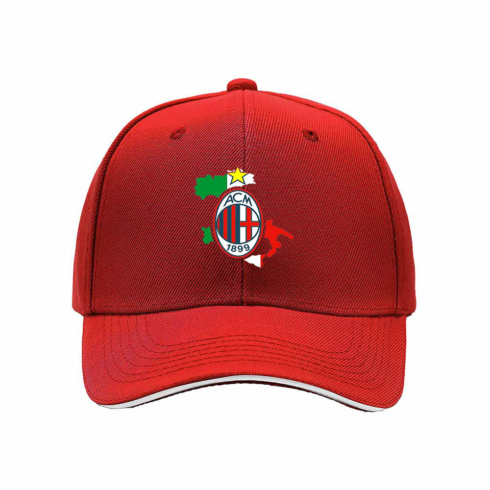 AC Milan Logo Baseball Cap Men Women Gift Fan Hat - Image 6