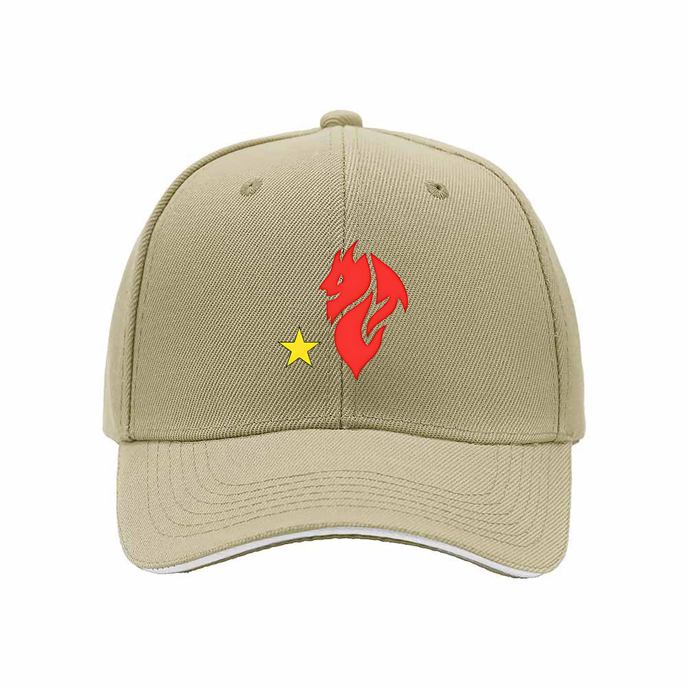 Red Dragon Star Embroidered Men's Baseball Cap Gift - Image 4