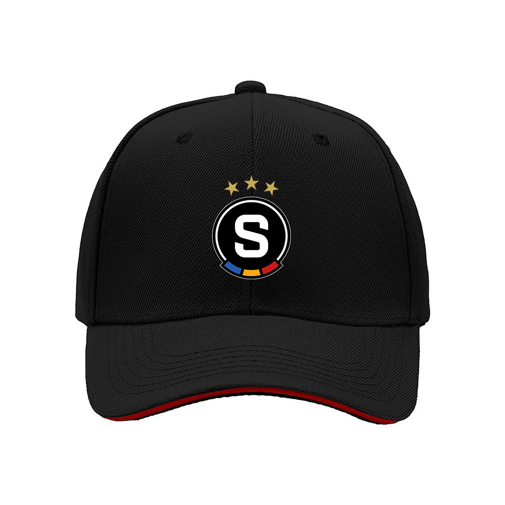 Black Baseball Cap with S Logo and Stars for Men Women Gift Style