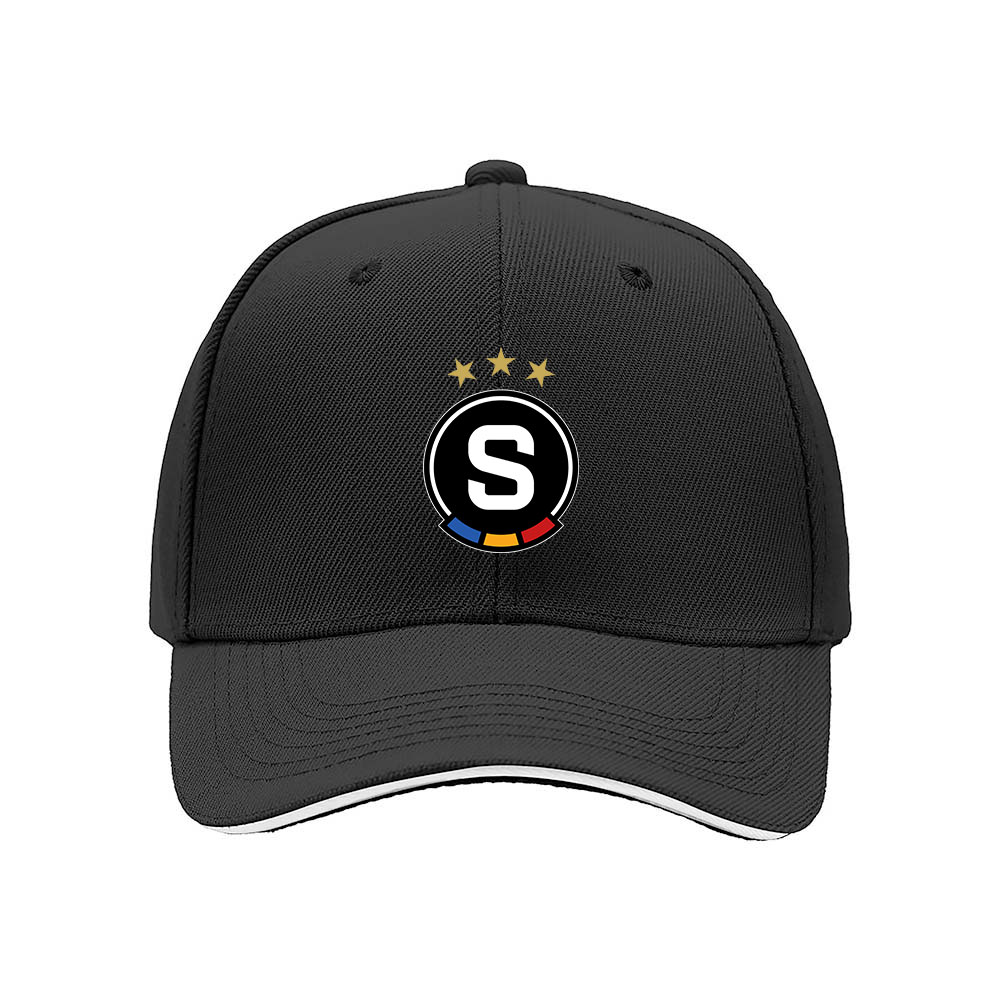 Black Baseball Cap with S Logo and Stars for Men Women Gift Style - Image 3
