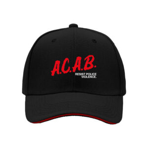 A.C.A.B Resist Police Violence Men's Baseball Cap