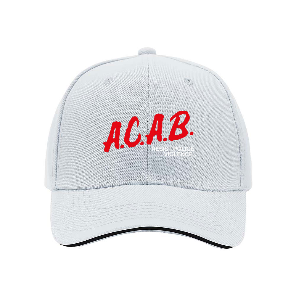 A.C.A.B Resist Police Violence Men's Baseball Cap - Image 5