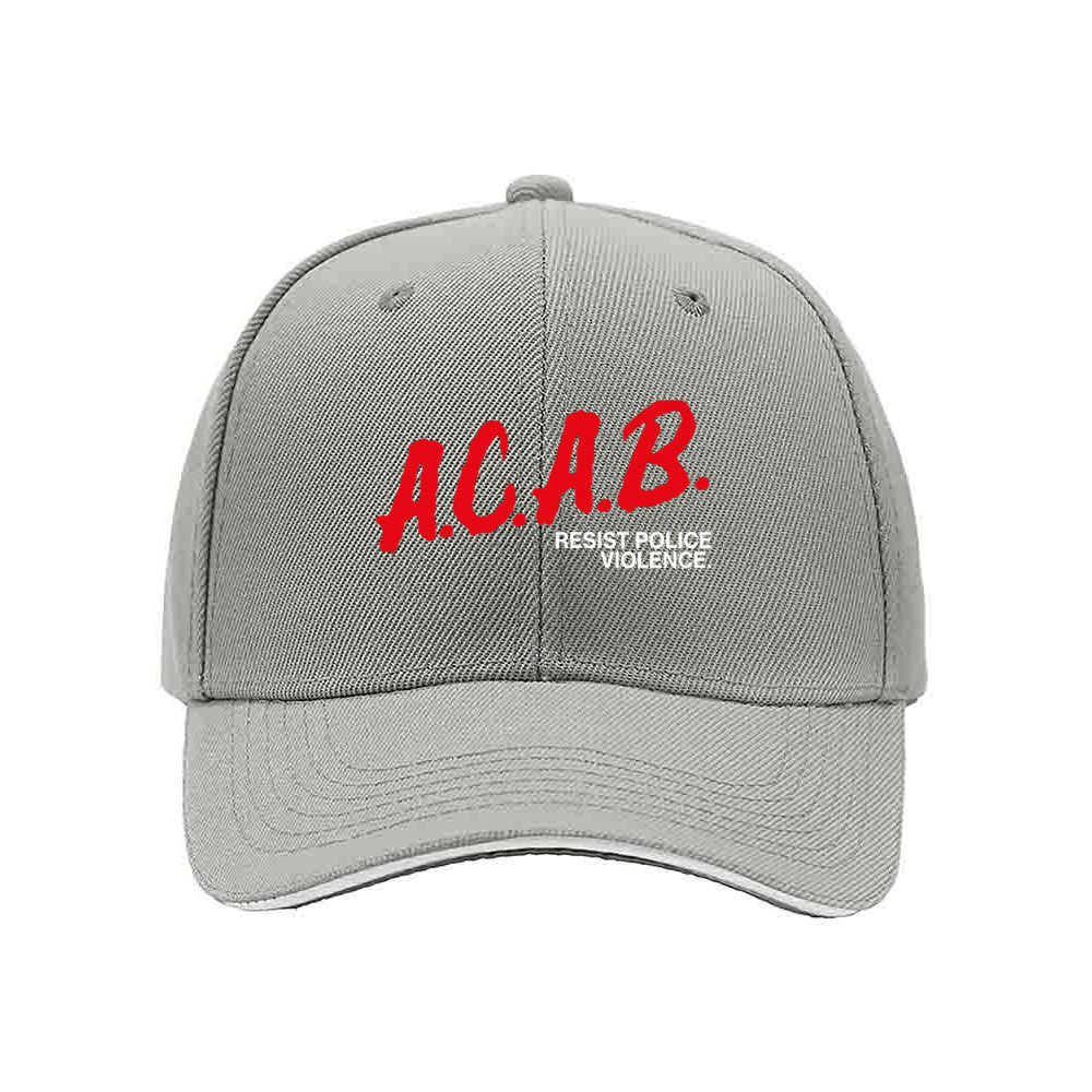 A.C.A.B Resist Police Violence Men's Baseball Cap - Image 7