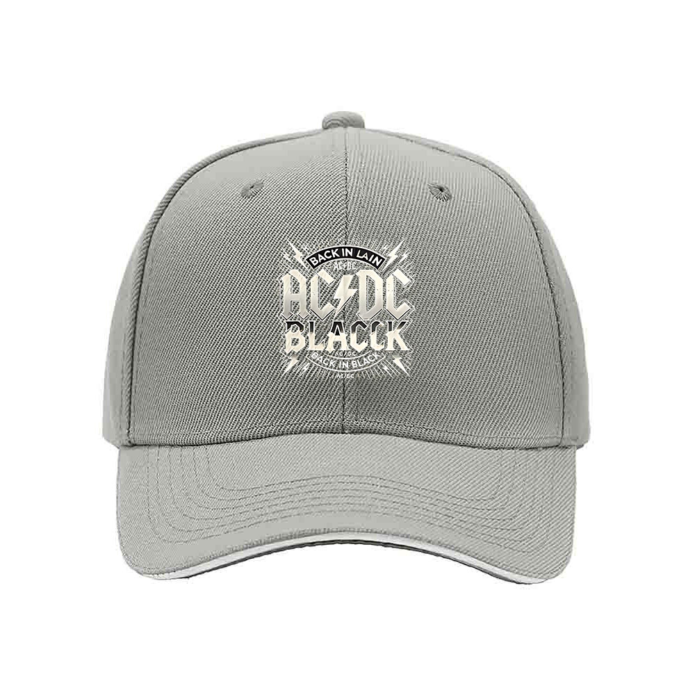 ACDC Back in Black Men's Baseball Cap Rock Music Gift Hat - Image 7