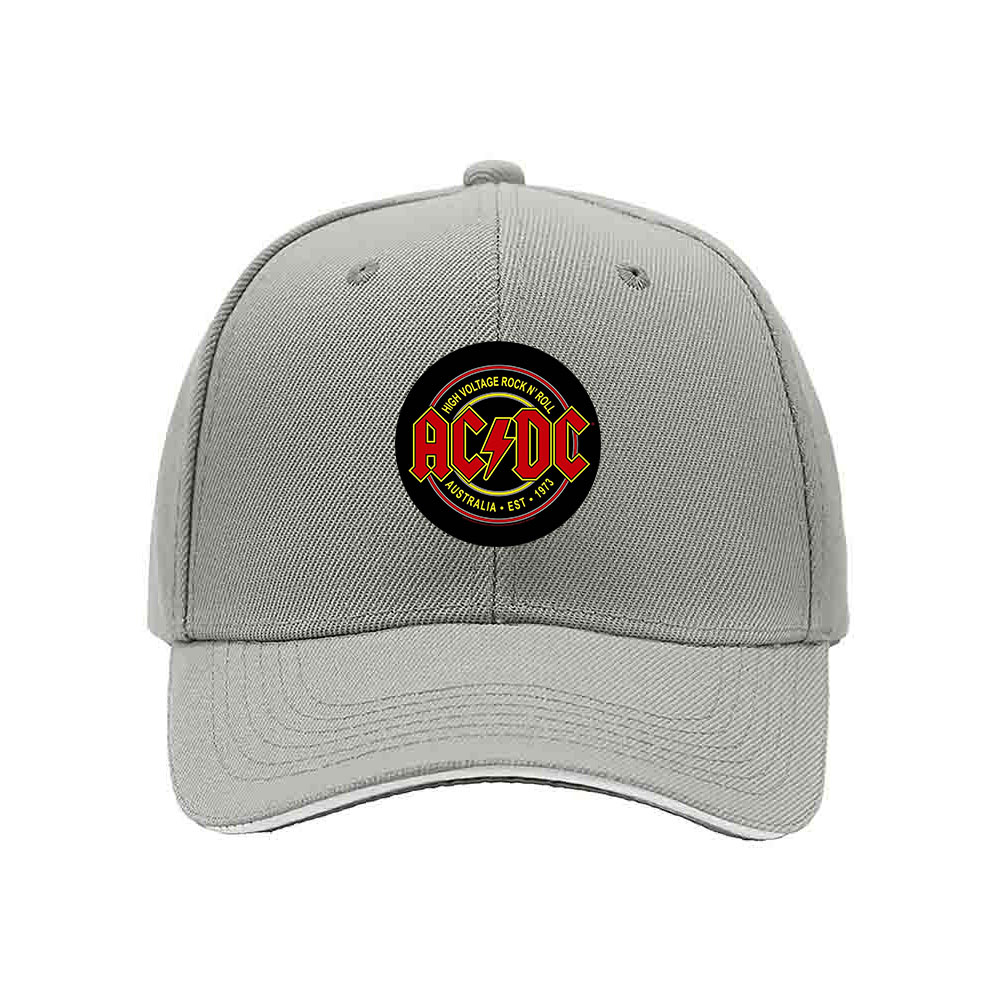ACDC Rock Band Logo Men's Baseball Cap Black Adjustable Hat Gift - Image 7