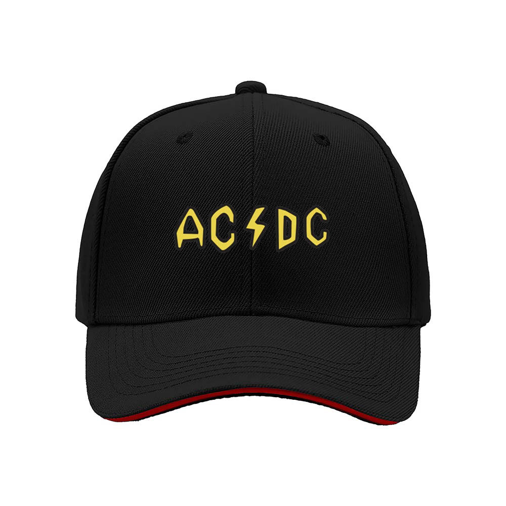 ACDC Logo Baseball Cap Men Women Rock Music Gift Hat